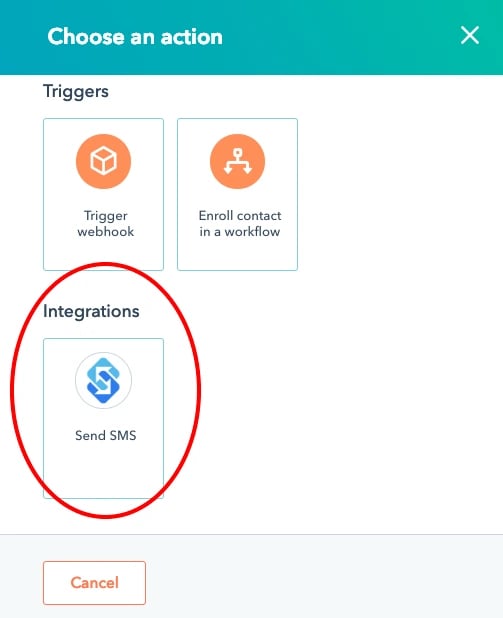 HubSpot Bulk SMS Messaging Workflows