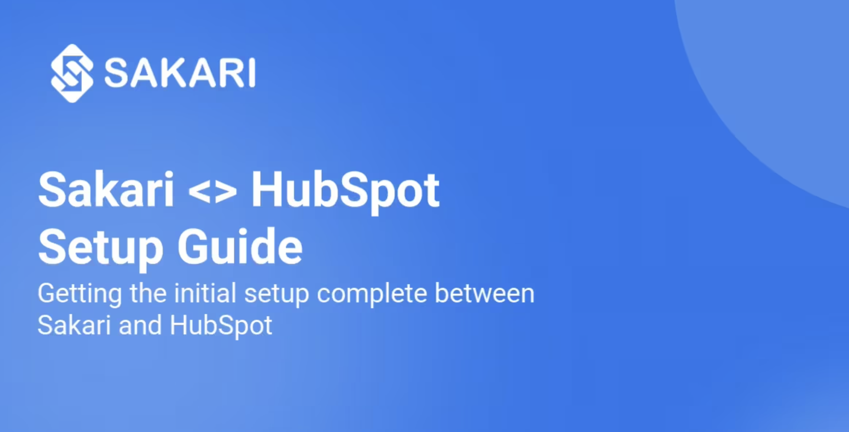 Hubspot Getting Started Video