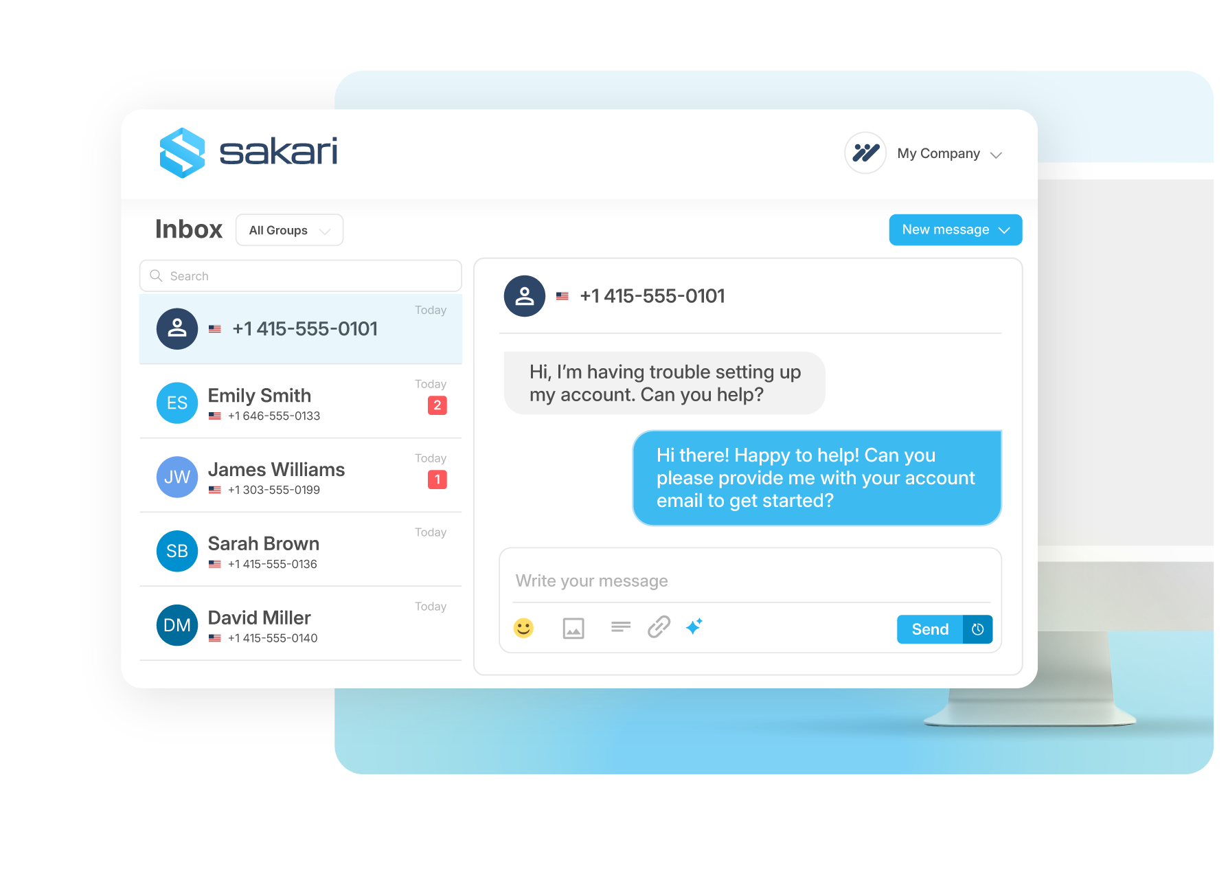sakari-team-customer-support-sms-inbox