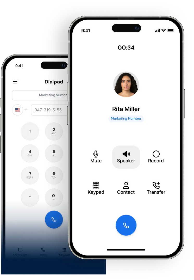 Cloud-based voice calling with Sakari