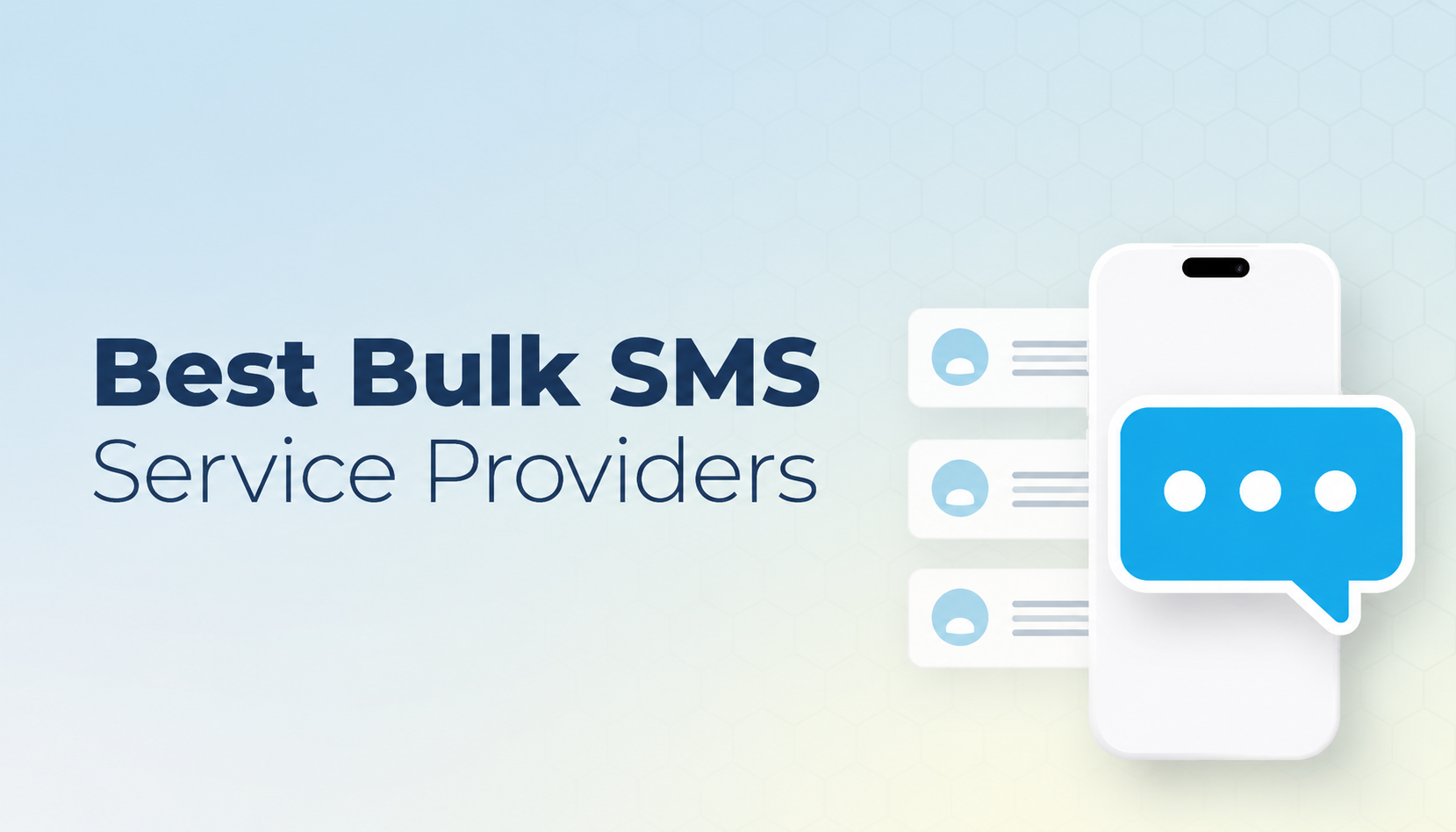 Best Bulk SMS Service Providers: 7 Platforms Compared in 2026