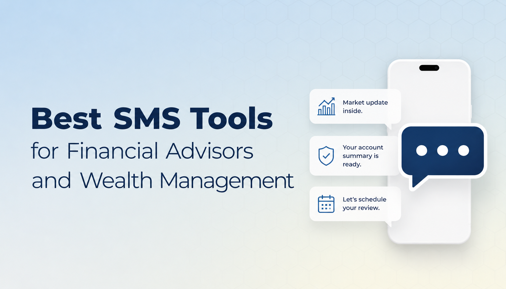 best sms tools for finance